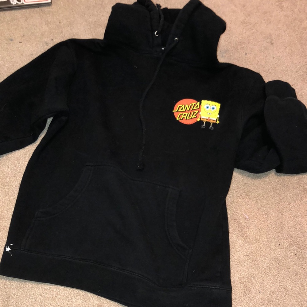 Rare SpongeBob Santa Cruz sweatshirt
